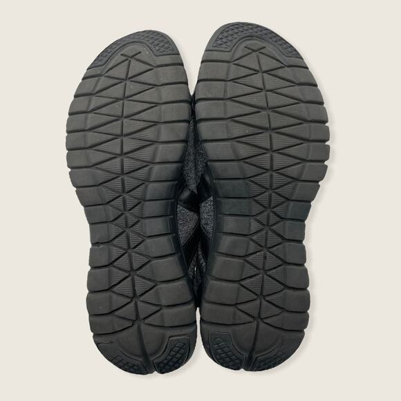 Propét Leona Mary Jane Gray Felt Fabric Flat Comfort Shoe W3264 8.5 - Picture 7 of 9